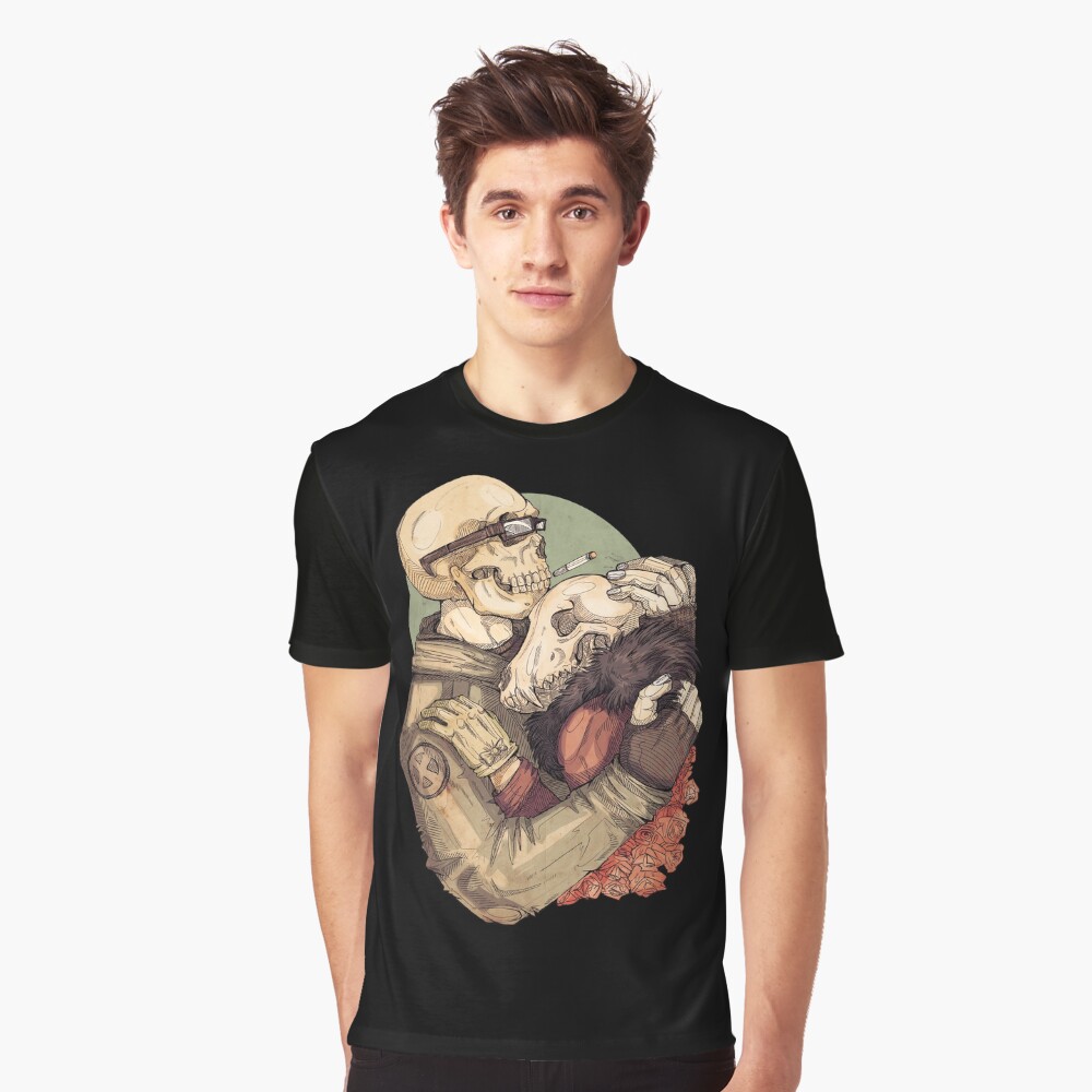 Item preview, Graphic T-Shirt designed and sold by WOLFSKULLJACK.