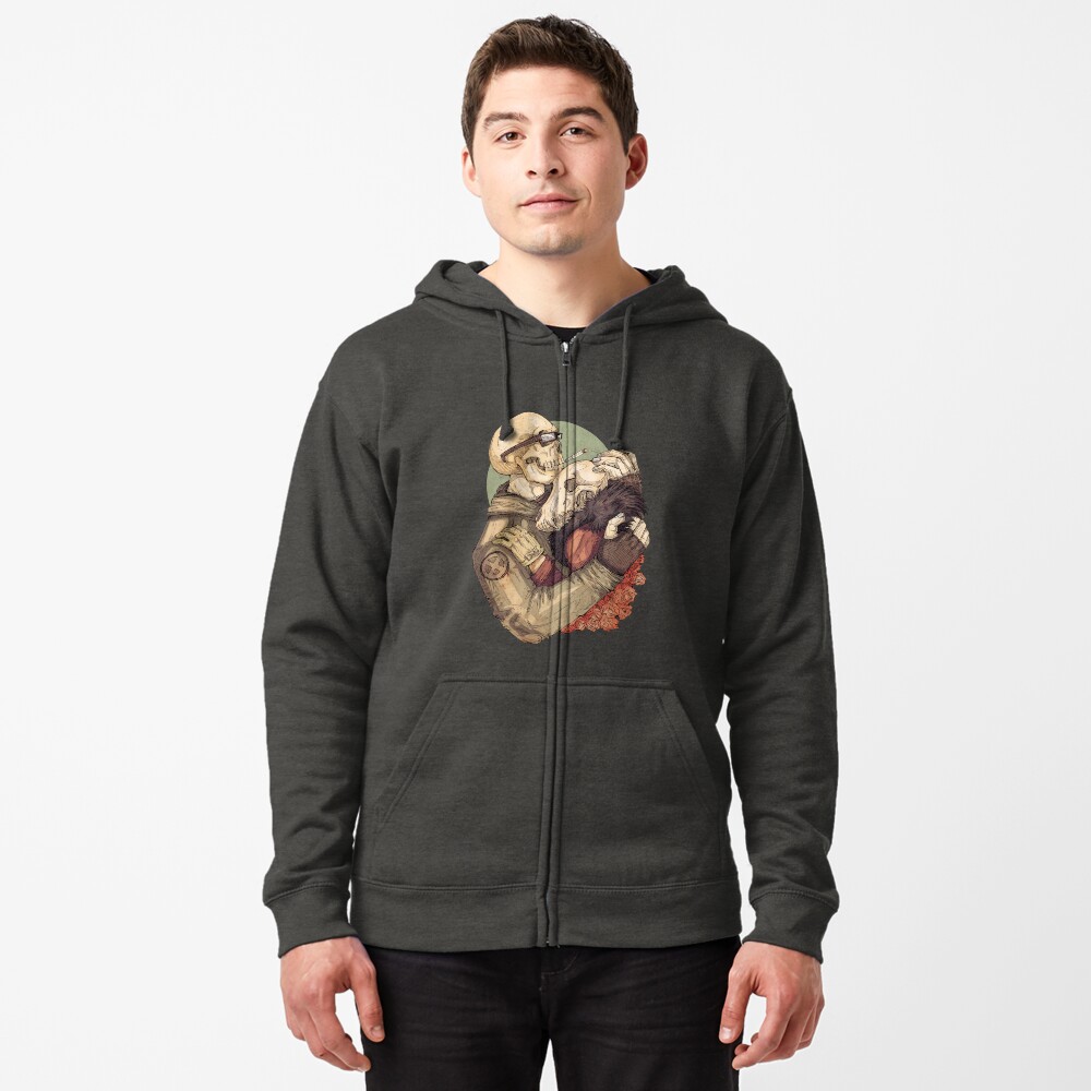 Item preview, Zipped Hoodie designed and sold by WOLFSKULLJACK.