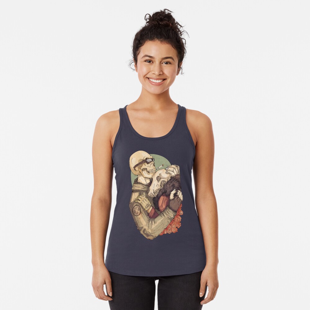 Item preview, Racerback Tank Top designed and sold by WOLFSKULLJACK.