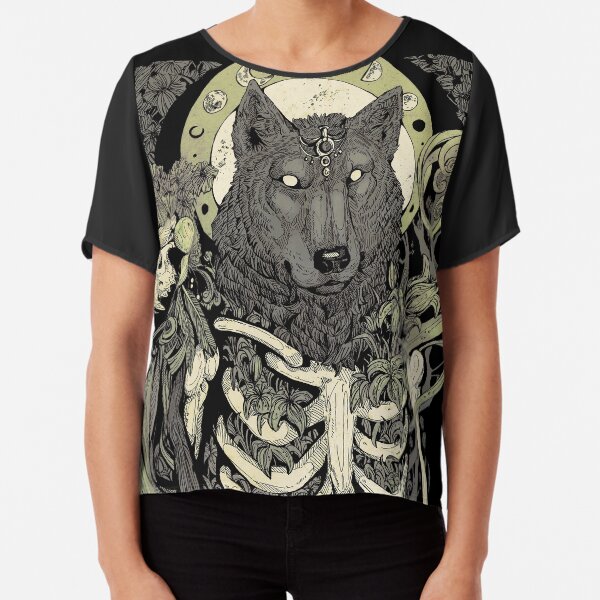 Lycanthropy Chiffon Top