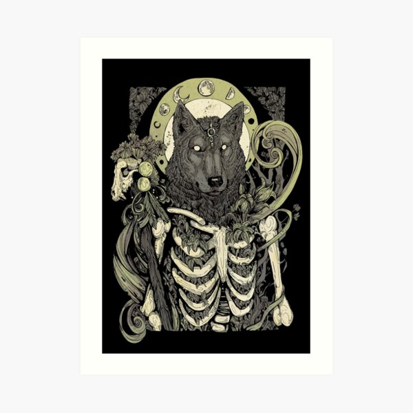 Lycanthropy Art Print