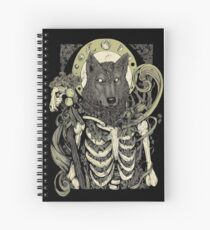 Lycanthropy Spiral Notebook