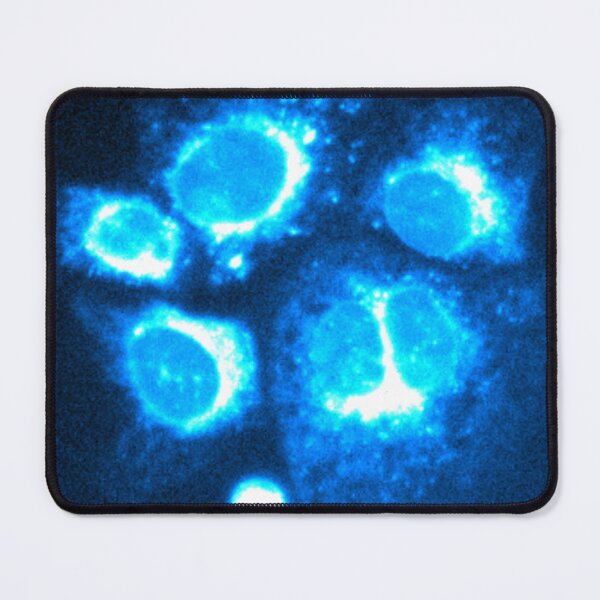 Item preview, Cellular Growth in Neon Blue - Art by Science designed and sold by ArtByScience.
