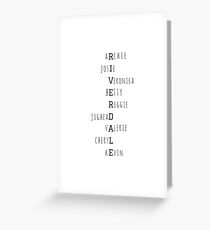 Riverdale Greeting Card