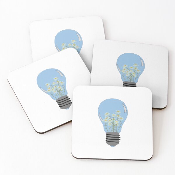 Item preview, the light bulb and flower - daisy designed and sold by nadeesha55.