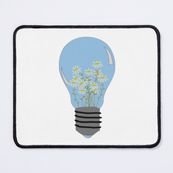 Item preview, the light bulb and flower - daisy designed and sold by nadeesha55.