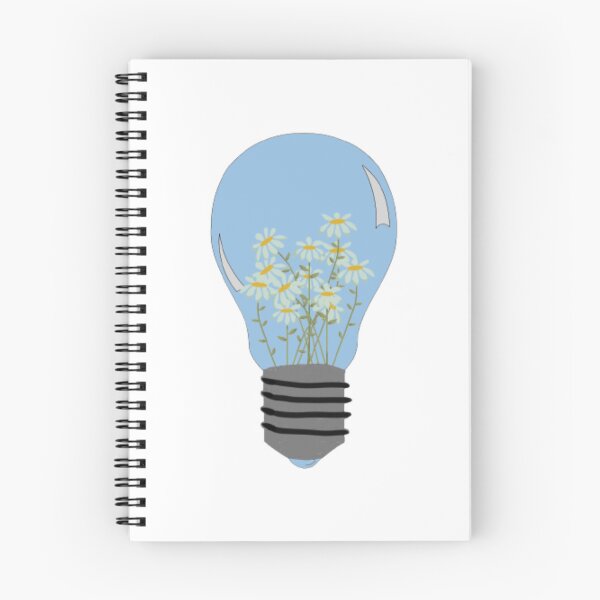 Item preview, the light bulb and flower - daisy designed and sold by nadeesha55.