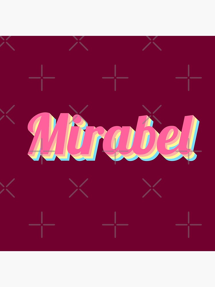 mirabel-sweet-baby-name-poster-for-sale-by-artomino-redbubble