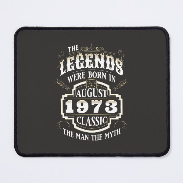 Item preview, The Legends Were Born In August 1973 Birthday Quotes For Men Women Vintage designed and sold by JooArtPrints ★★★★★.