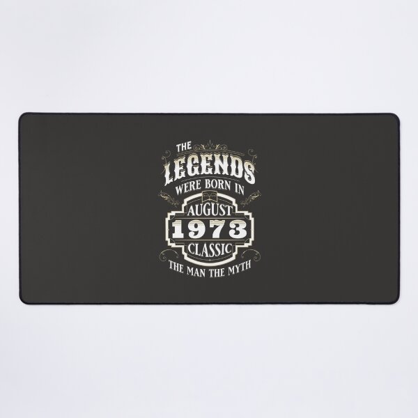 Item preview, The Legends Were Born In August 1973 Birthday Quotes For Men Women Vintage designed and sold by JooArtPrints  ★★★★★.