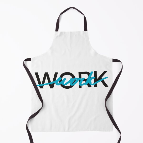 Item preview, Work. Blue Graphic motivational quote  designed and sold by Drevych-shop.