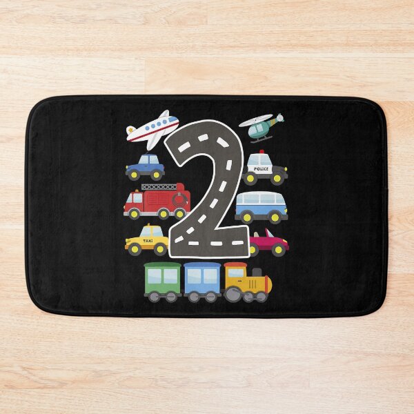 Item preview, 2 Year Old Birthday Transportation Birthday Car Train Plane 2nd Birthday Gift designed and sold by MalloWilli.