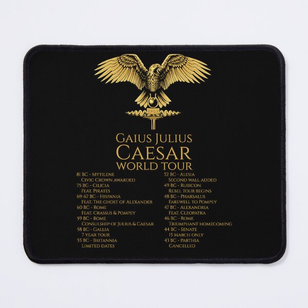 Item preview, Gaius Julius Caesar World Tour - Ancient Roman History - SPQR designed and sold by Styrman.