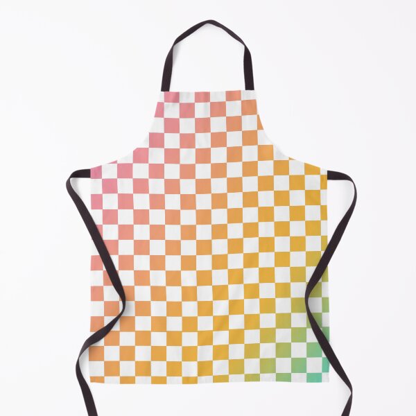 Item preview, colorful rainbow checks checkered checkerboard aesthetic pattern background texture designed and sold by MarzStudio.