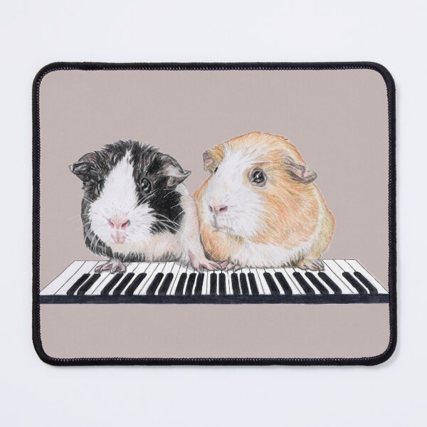 Item preview, Four hands guinea pigs piano players designed and sold by Katerina Makarova.