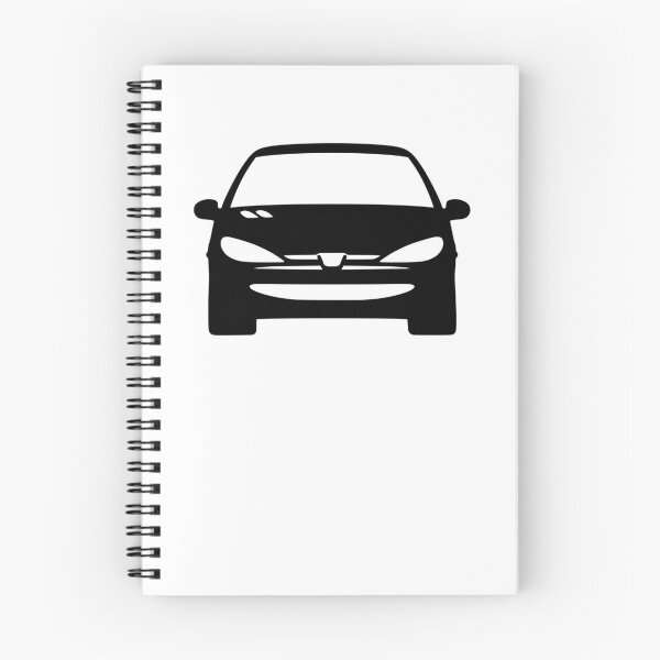 Item preview, Peugeot 206 black silhouette designed and sold by EdimDesign.