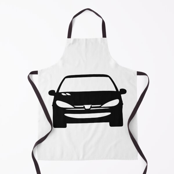 Item preview, Peugeot 206 black silhouette designed and sold by EdimDesign.