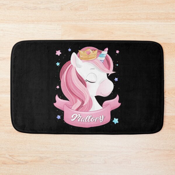 Item preview, Mallory Name Unicorn, Gift for Birthday Unicorn Queen designed and sold by SeniorTee.