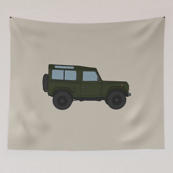 Item preview, Defender 90 SUV - British Racing Green - Dark designed and sold by littleparis.