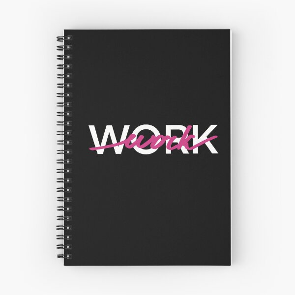 Item preview, Work. Pink Graphic motivational quote  designed and sold by Drevych-shop.