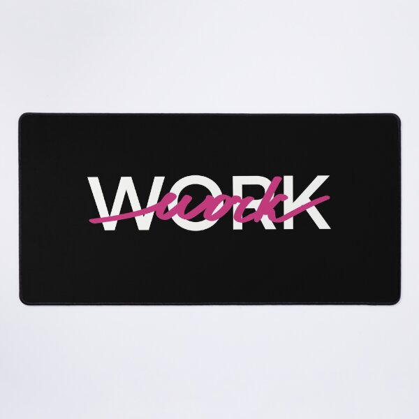 Item preview, Work. Pink Graphic motivational quote designed and sold by Drevych-shop.