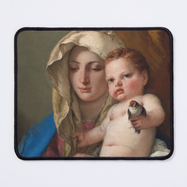 Item preview, Madonna of the Goldfinch | Giovanni Battista Tiepolo | 1770 Gospel Biblical Art designed and sold by CJET.