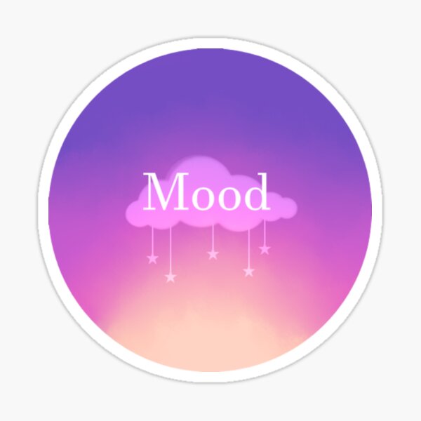 Mood Sticker For Sale By Rivalmythos Redbubble 