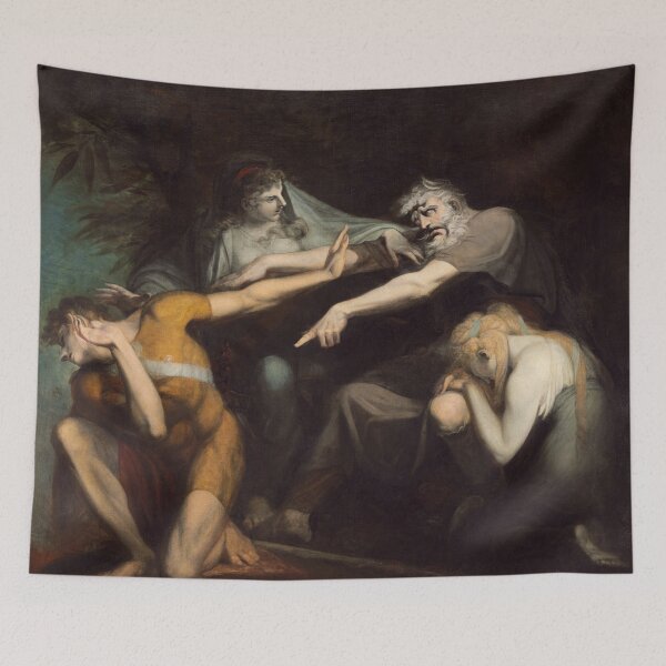 Item preview, Oedipus Cursing His Son Polynices | Henry Fuseli | 1786 Greek Mythology Art designed and sold by CJET.