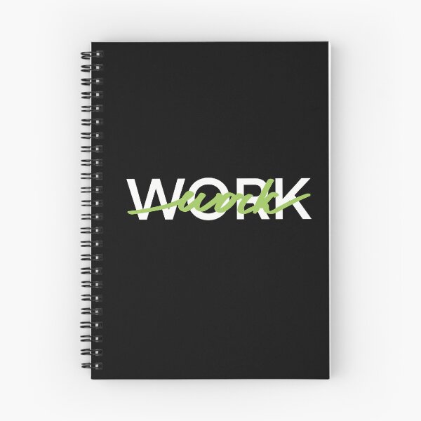 Item preview, Work. Green Graphic motivational quote  designed and sold by Drevych-shop.