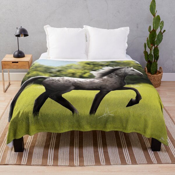 Item preview, gray horse designed and sold by artsirc.