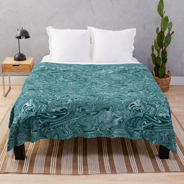 Item preview, Teal Marble Pattern designed and sold by MarbleFoxDesign.