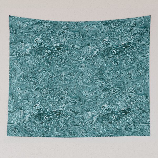 Item preview, Teal Marble Pattern designed and sold by MarbleFoxDesign.