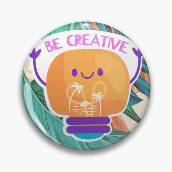 Item preview, Be creative in a unique way design with a leafy colorful background  designed and sold by Arteartz.