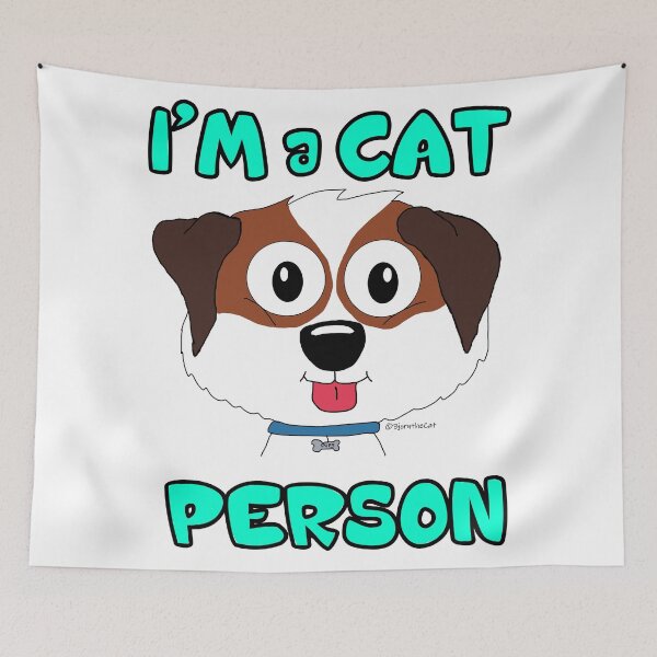 Item preview, Cat Person vs. Dog Person designed and sold by arlindixon.