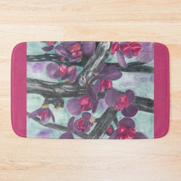 Item preview, Barberry Shrub Spring Buds with Background designed and sold by The Elderberry Blossom.