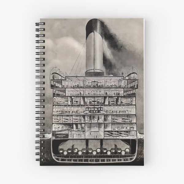 Item preview, Cross Sections of the HMS Olympic (1909) designed and sold by amuseXpress.