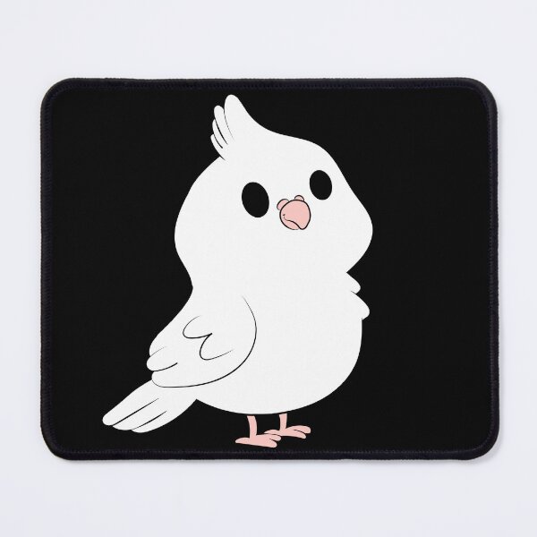 Item preview, Chubby Albinos Cockatiel  designed and sold by istoriadesign.