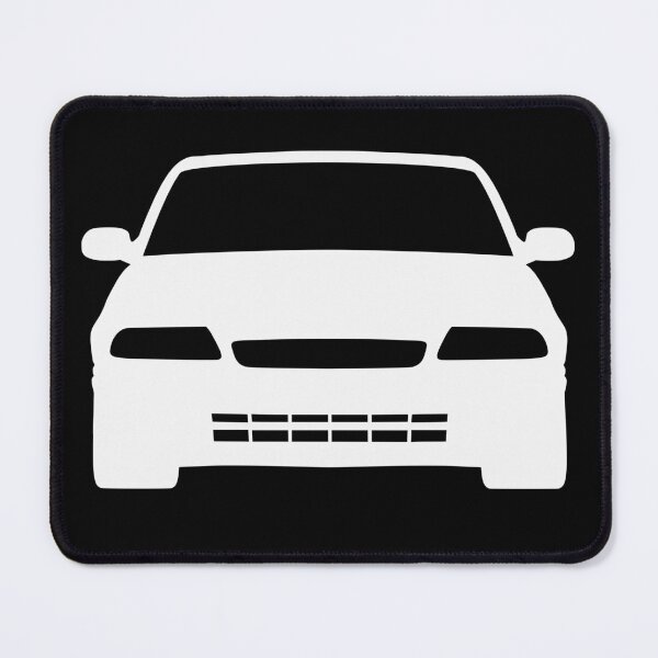 Item preview, Opel Vauxhal Holden Astra F 1992-2002 white silhouette designed and sold by EdimDesign.