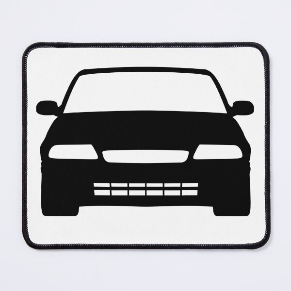 Item preview, Opel Vauxhal Holden Astra F 1992-2002 black silhouette designed and sold by EdimDesign.