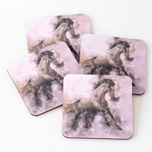 Item preview, Digital-artistic watercolor horse designed and sold by ElliOzy.