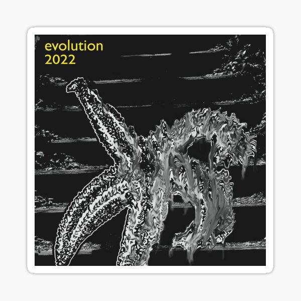 Evolution 2022 (Peter Gabriel's Melt) Sticker