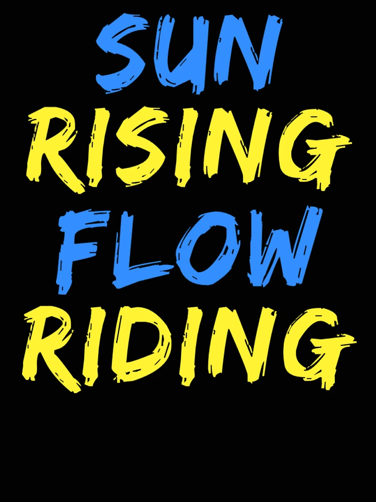 Thumbnail 4 of 4, Relaxed T-Shirt, Sun Rising Flow Riding designed and sold by SweetWearStore.