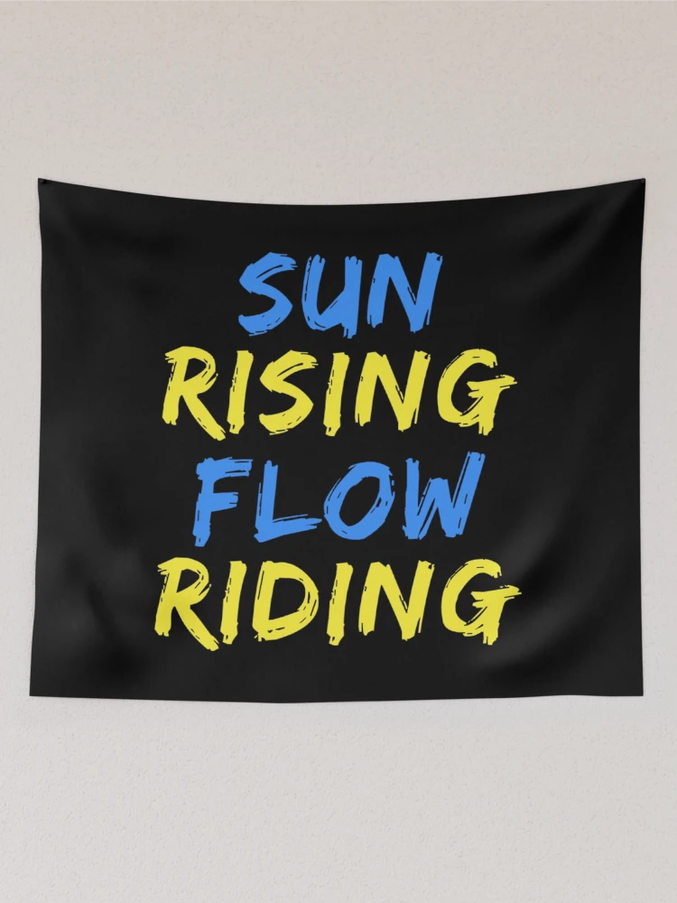 Thumbnail 2 of 3, Tapestry, Sun Rising Flow Riding designed and sold by SweetWearStore.