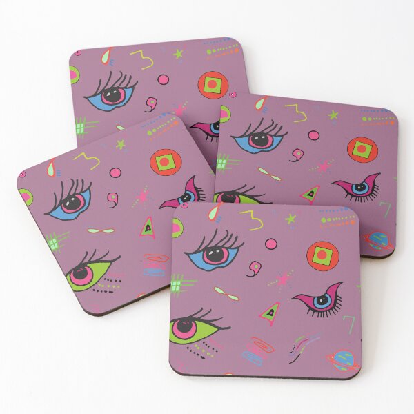 Item preview, Abstract symbols and eyes in space designed and sold by Anastasiia Yurevych.