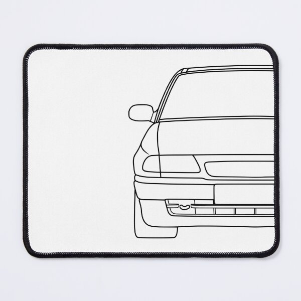 Item preview, Opel Vauxhal Holden Astra F 1992-2002 black lines designed and sold by EdimDesign.