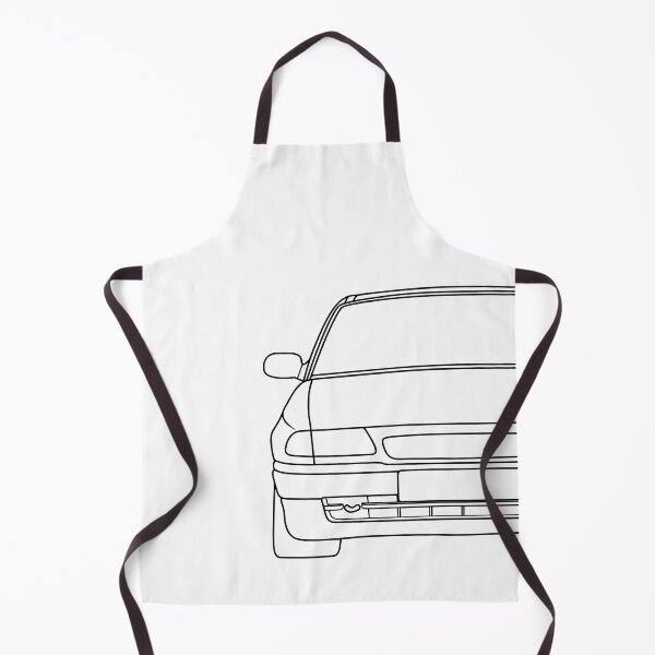 Item preview, Opel Vauxhal Holden Astra F 1992-2002 black lines designed and sold by EdimDesign.
