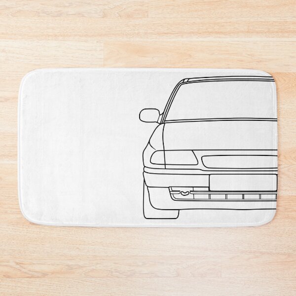 Item preview, Opel Vauxhal Holden Astra F 1992-2002 black lines designed and sold by EdimDesign.