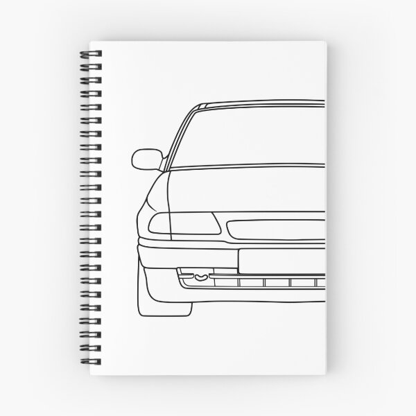 Item preview, Opel Vauxhal Holden Astra F 1992-2002 black lines designed and sold by EdimDesign.
