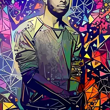 Artwork thumbnail, Abstract Isaiah Rashad by stilldan97