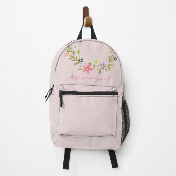 Item preview, Arriverderci - floral quote - beautiful flowers designed and sold by boomantique.